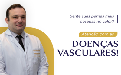 Sente suas pernas mais pesadas no calor? Atenção com as doenças vasculares!
