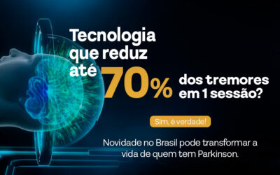 Novidade no Brasil pode transformar  a vida de quem tem Parkinson.